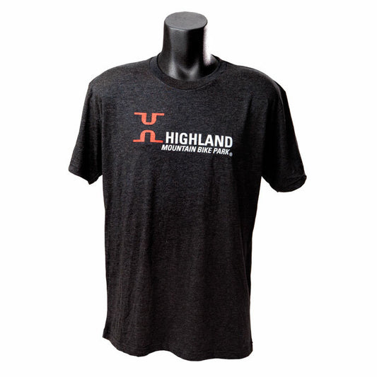 Classic Highland Logo Tee - Charcoal