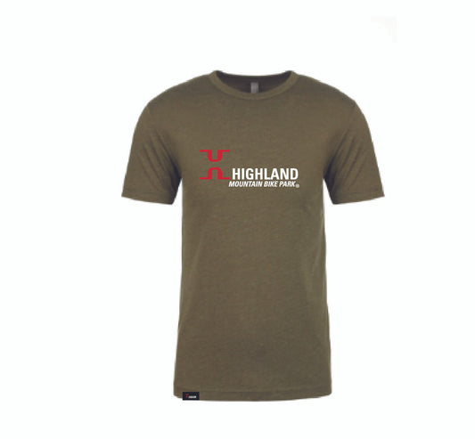 Classic Highland Logo Tee - Green